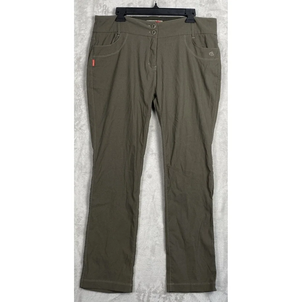 Craghoppers‎ Women's Pants Mosquito Proof Trousers 12 Nosilife Hiking Camping